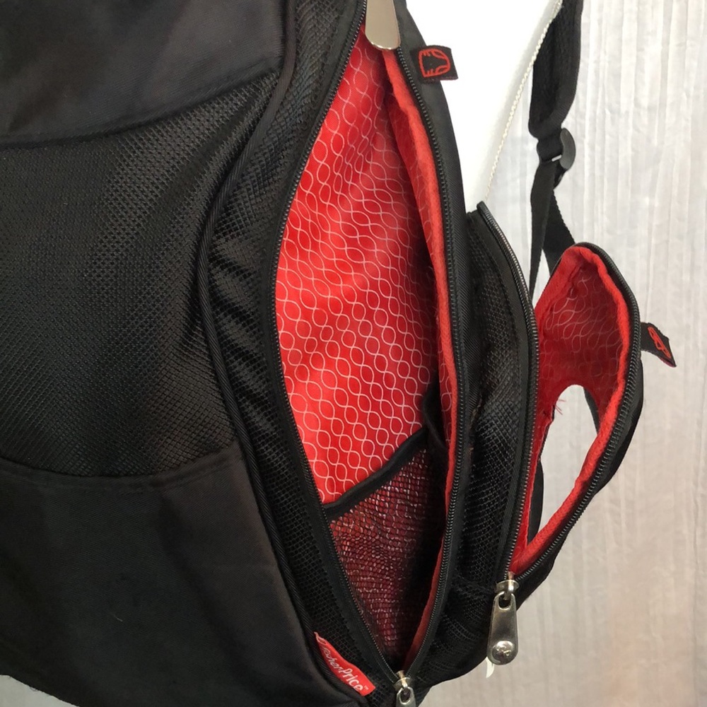 FISHER PRICE Fast Finder XL baby diaper bag travel backpack w/labeled se… - Picture 2 of 16